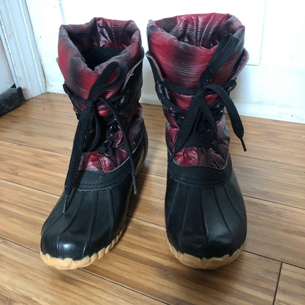 Sporto Rain Boots Size 8